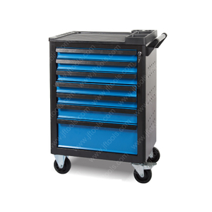 Red Stainless Steel Deep Rolling Tool Cabinet