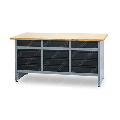 Heavy Duty Stainless Garage Height Workbench for Sale