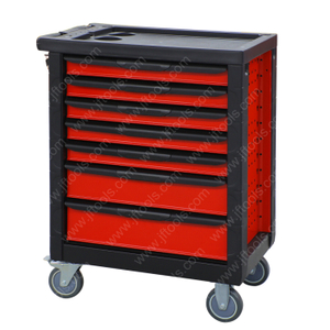 Auto Repair 7 Drawer Ball Bearing Lockable Tool Cabinet for Sales
